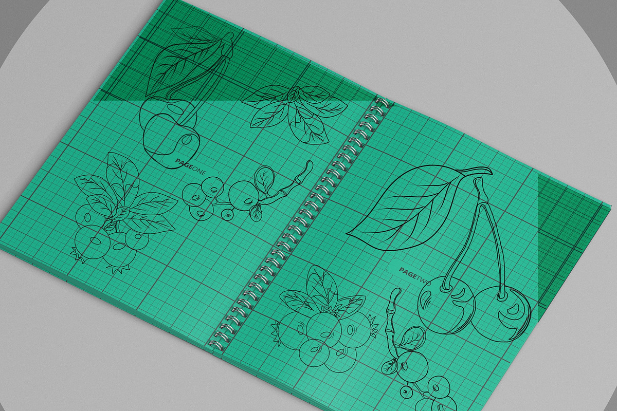 Forest Berries Digital Stamps, a Graphic by Favorites_Art (Photo 5 of 6)