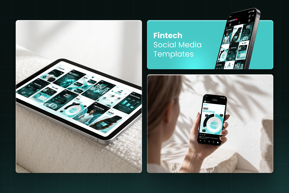 Zalat Fintech & Crypto Instagram Kit, a Social Media Template by Sooni Gaad (Photo 9 of 9)