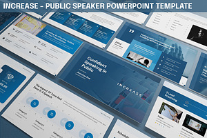 Increase - Public Speaker Powerpoint, a Presentation Template by SlideFactory