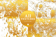 MARBLE GOLD Vector Textures, a Texture Graphic by ekaart (Thumbnail 2 of 13)