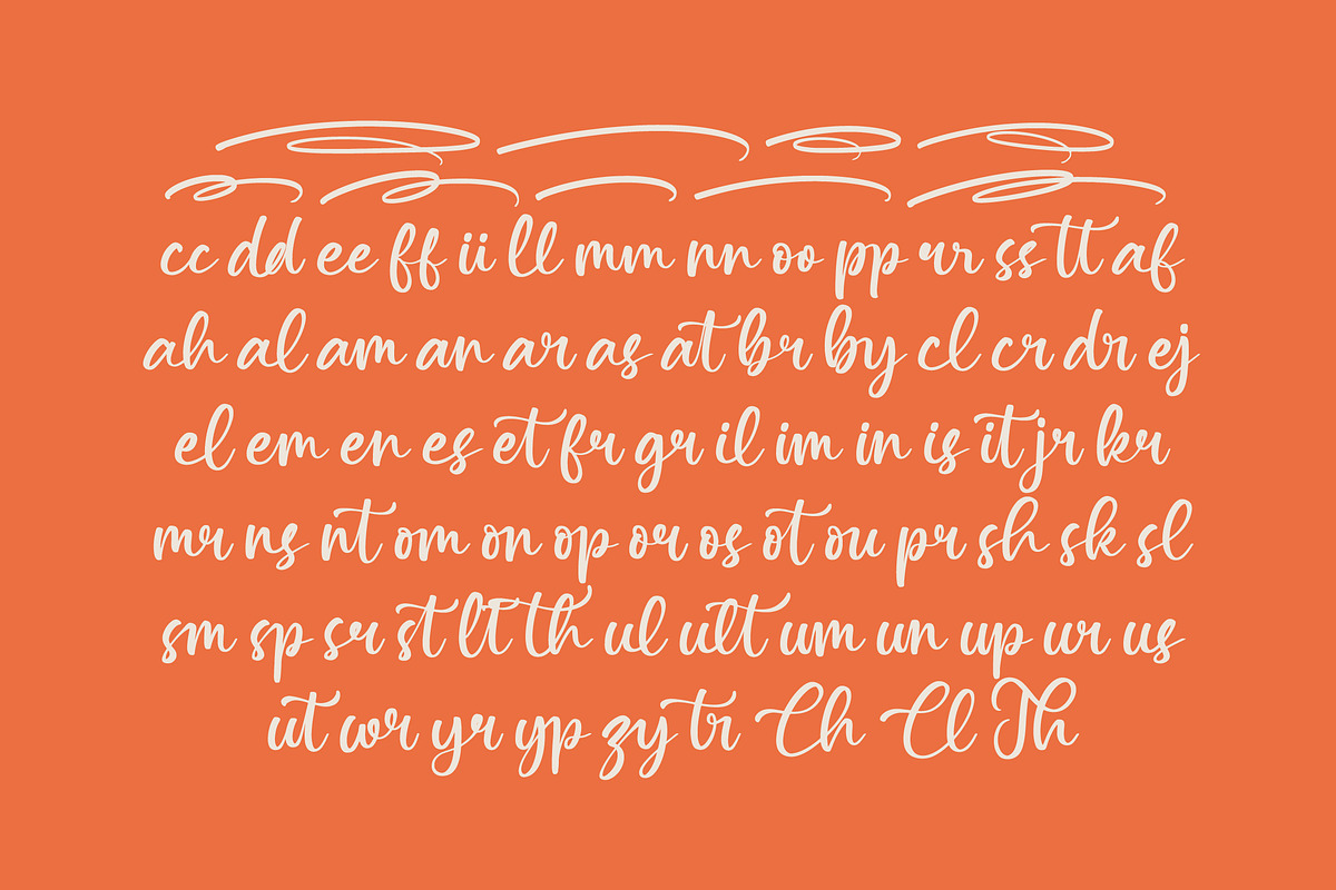 Asylen Raneta Cute Script Font, a Script Font by Letterena Studios Script (Photo 14 of 15)