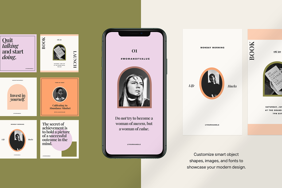Entrepreneur Social Media Pack, a Social Media Template by North Eighth (Photo 2 of 13)