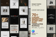 Instagram Marketing Story & Post, a Social Media Template by Prapti Design (Thumbnail 1 of 9)