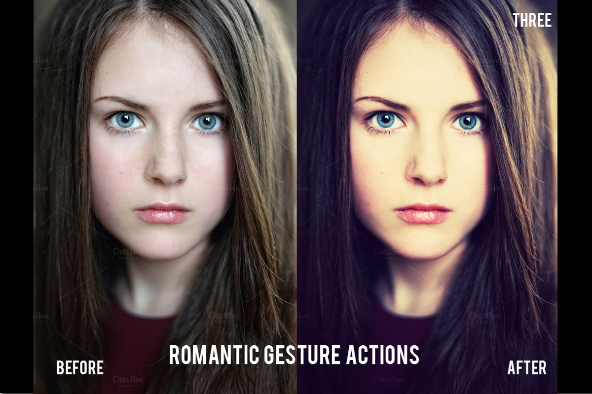 Three Romantic  Gesture  Actions, an Action Add-On by creativebeeshop (Photo 4 of 4)