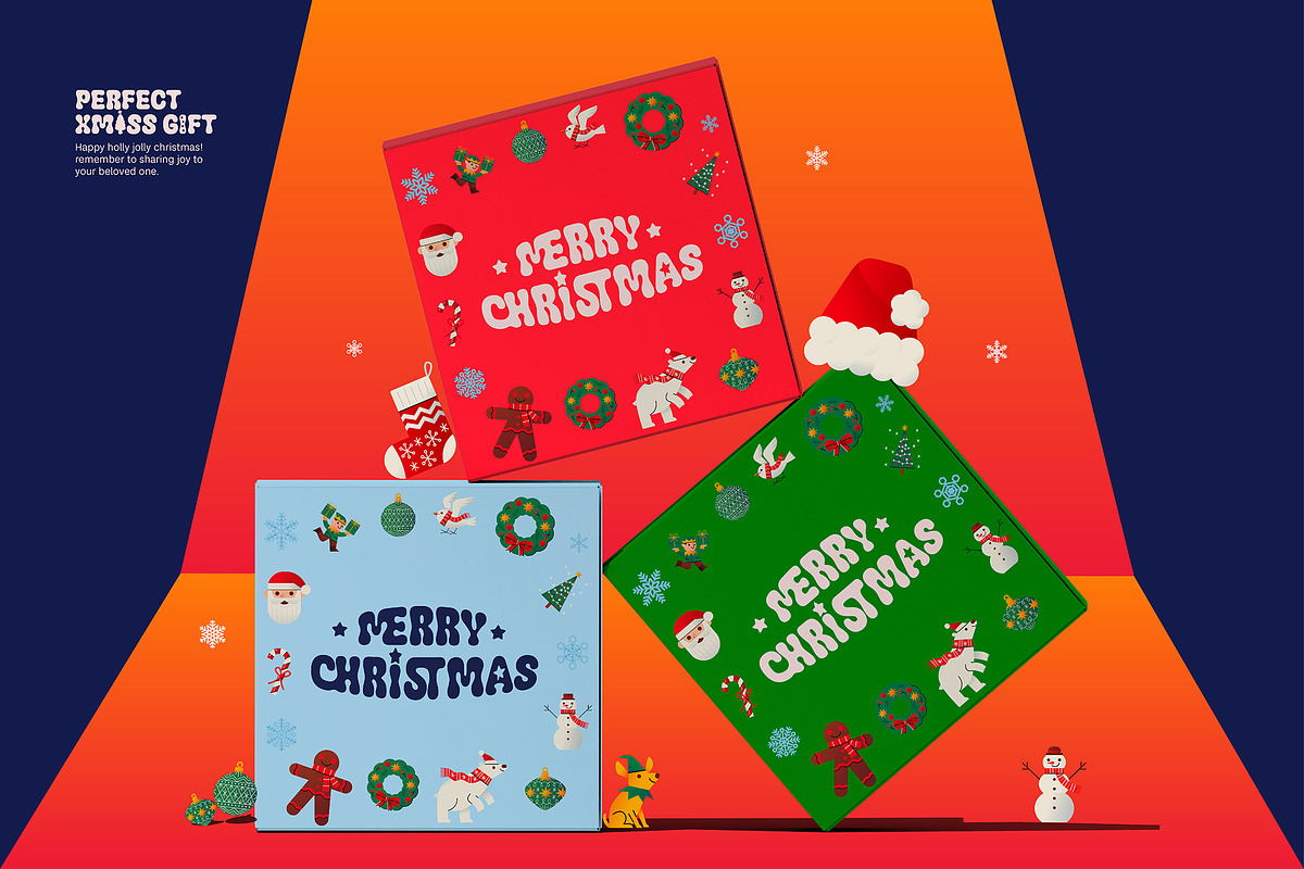 Christmas Statement – Bubble Font, a Sans Serif Font by Casloop Studio (Photo 4 of 9)