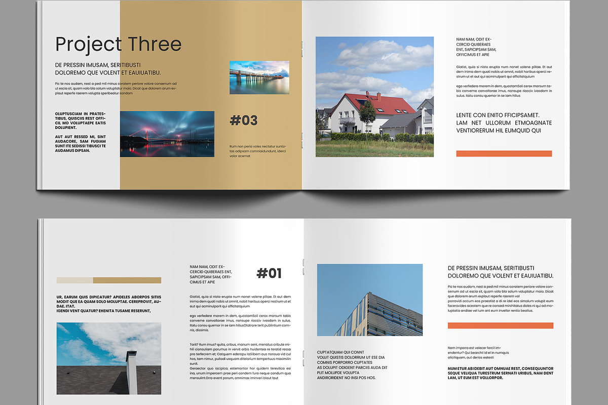 Architecture Magazine Template preview 4