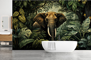 Hand drawn flamingo wallpaper, a Wallpaper Graphic by Muzi pear studio (Thumbnail 10 of 12)