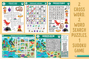 Dinosaur games and activities, an Education Illustration by Lexi Claus (Thumbnail 8 of 15)