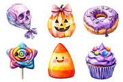 Halloween Candy Shop Clipart, an Illustration by Daily.Designs (Thumbnail 2 of 5)