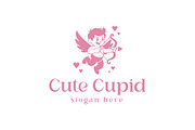 Cute Cupid Logo, a Branding & Logo Template by Pixes (Thumbnail 2 of 3)