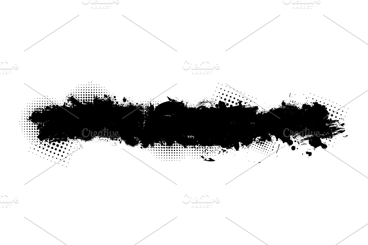 Splatter Paint Texture . Black Spray, an Illustration by Nenahliadava Design