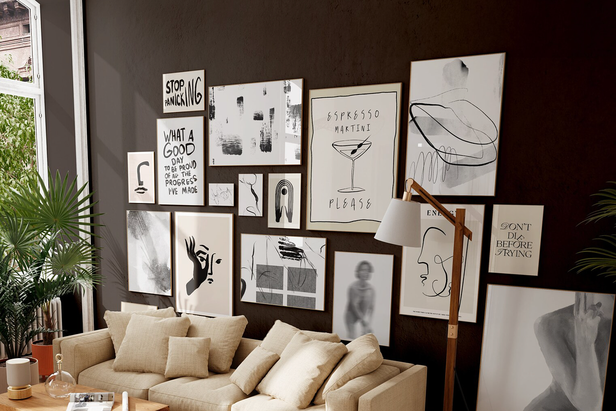 The Grand Gallery. 2222+ Prints, a Background Graphic by Purple (Photo 13 of 16)