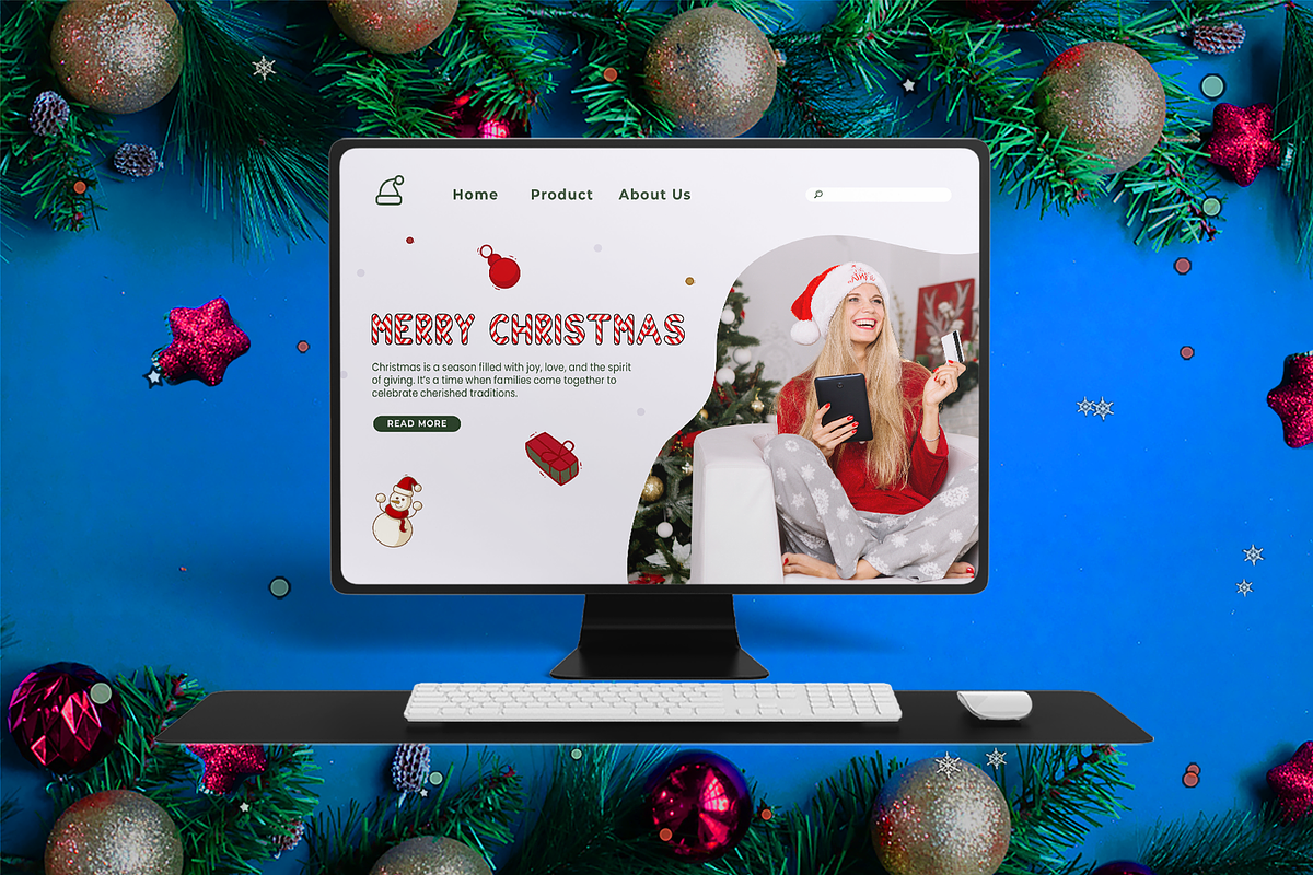 Stick Christmas–Christmas Decorative, a Handwritten Font by overlaytemplates (Photo 3 of 4)