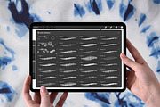 Procreate Realistic Tie Dye Brushes, a Brush Add-On by Nurmiftah (Thumbnail 7 of 12)