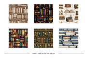 Book Retro Art Style Patterns, a Pattern Graphic by karenfoleyphoto (Thumbnail 8 of 9)