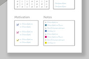 Daily Planner Layout, a Stationery Template by ContestDesign (Thumbnail 5 of 5)