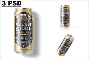 Beer Bottle Mockup, a Product Mockup by GraphicsPixel
