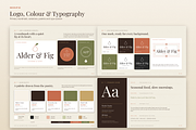 Restaurant & Cafe Branding, a Presentation Template by novexora (Thumbnail 1 of 4)