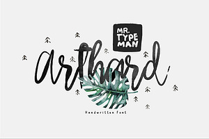 Arthard Handwritten Script