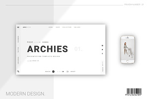 ARCHIES Powerpoint Template