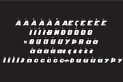 Be Bold Ultra Bold titling font, a Sans Serif Font by WAP (Thumbnail 6 of 6)