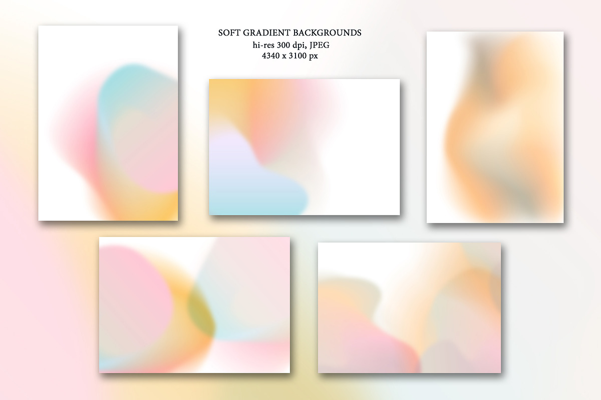 Springtime Gradient Backgrounds Pack, a Texture Graphic by Marmoris.Arts (Photo 13 of 27)