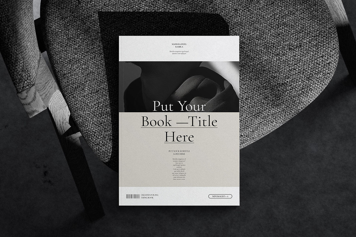 Book Layout & Magazine Template, a Brochure Template by Olion Lora (Photo 2 of 26)