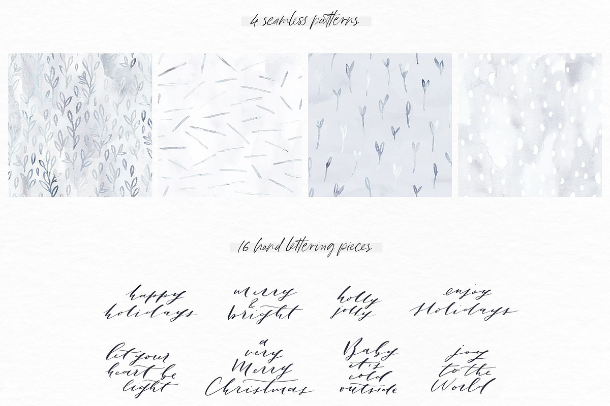 Merry Everything Design Kit, a Texture Graphic by eclosque (Photo 8 of 10)
