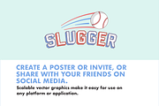 30 Baseball Icons, an Illustration by Hello Mister Frank (Thumbnail 7 of 7)