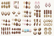 Ultimate Earring Template SVG Bundle, an Object Graphic by LifestyleCraftCo (Thumbnail 5 of 11)