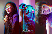 Anaglyph 3D Effect Photoshop, an Action Add-On by liptouse (Thumbnail 1 of 14)