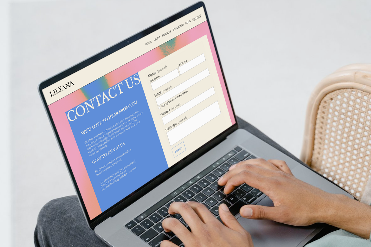 Squarespace Website template, a Squarespace Template by Ciel Lumiere (Photo 8 of 8)
