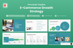 Ai-Commerce - E-Commerce Growth, a Presentation Template by SLAB! Design