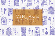 Vintage buildings, an Illustration by Anna (Thumbnail 1 of 6)