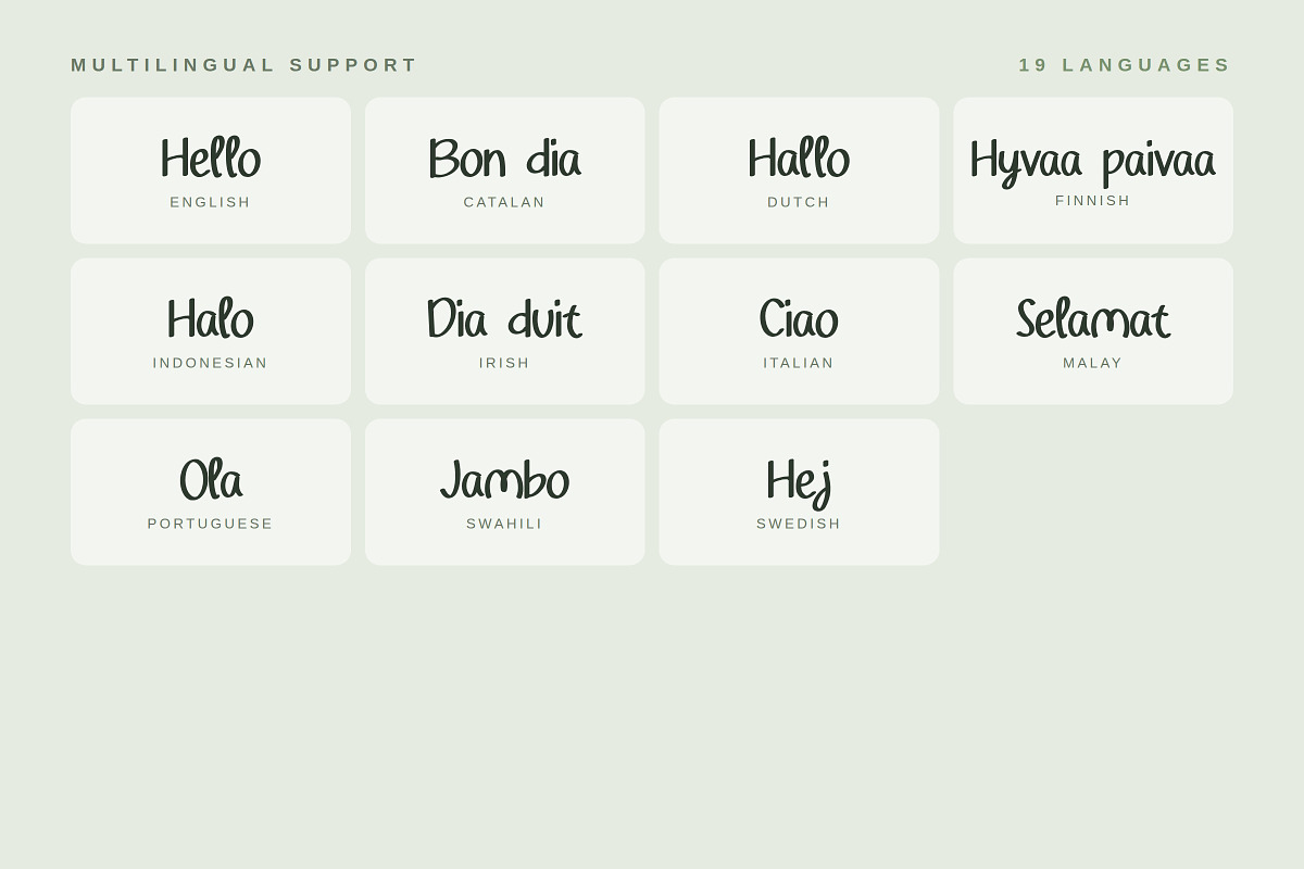 Kruwel Curl – Sans, a Sans Serif Font by Gookkis Studio (Photo 6 of 17)