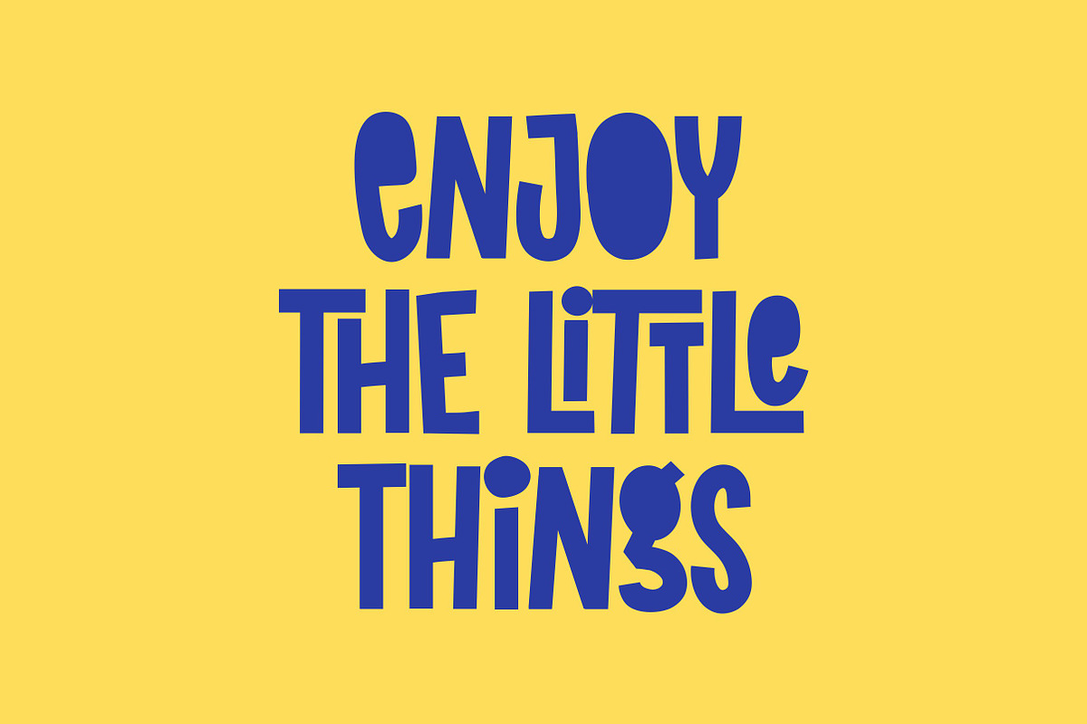 Donut Buffet - Unique Sans, a Sans Serif Font by ErgibiStudio (Photo 2 of 10)