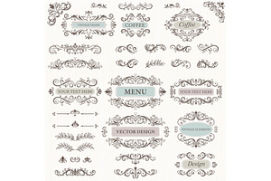 Vintage decorative frames, a Decorative Illustration by Yayasya