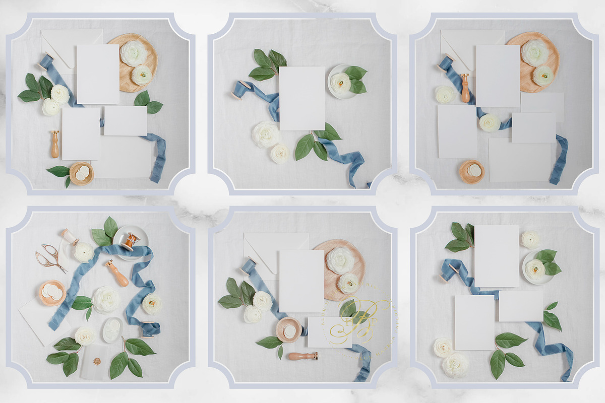 Ribbon & Stationery Mockups, a Photo by BlueHarborPaperie (Photo 3 of 7)