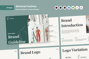 Severa - Fashion Brand Guideline, a Magazine Template by productype1