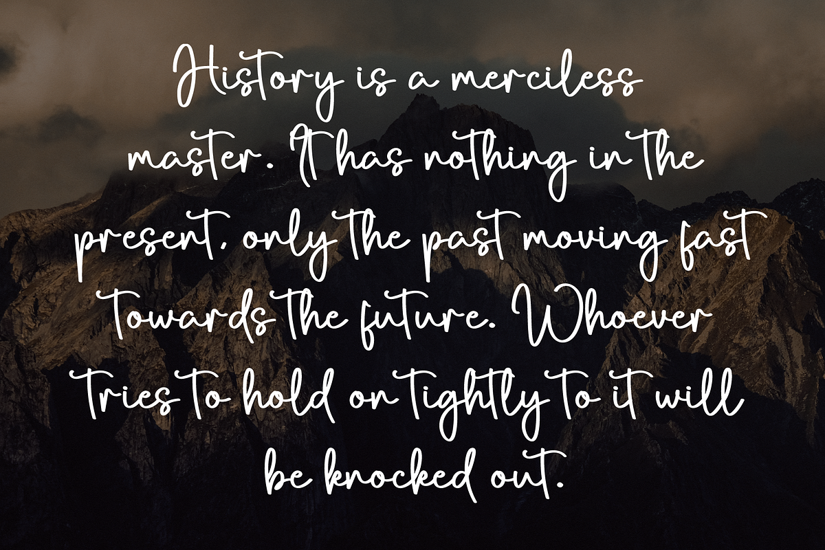Fantasy | Script Font, a Handwritten Font by Scratchones (Photo 6 of 9)