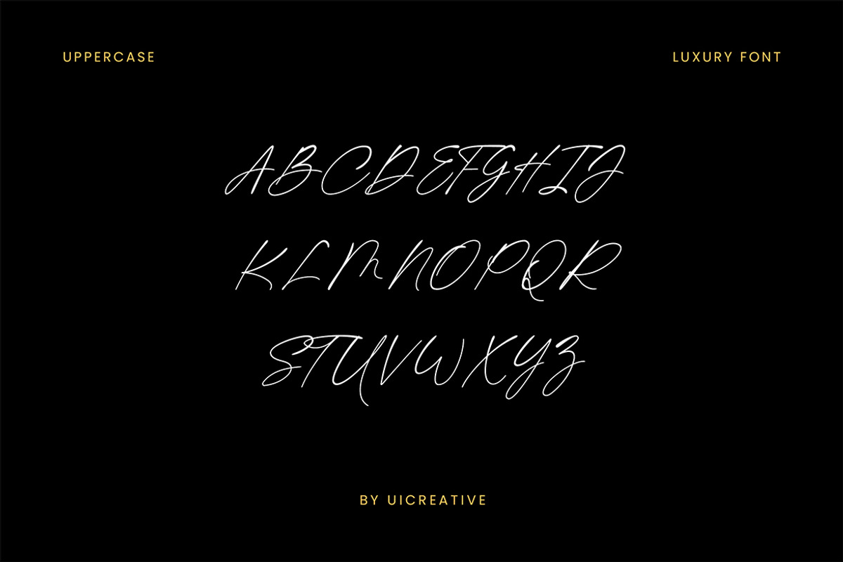 Beastie Signature Font, a Handwritten Font by UICreative (Photo 6 of 13)