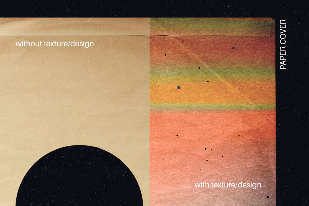 Retro music packaging mockup, a Packaging Mockup by MixedArt (Photo 6 of 8)