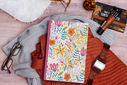 Floral Journal Cover Template, a Magazine Template by Manifesto Design Gallery (Thumbnail 1 of 5)