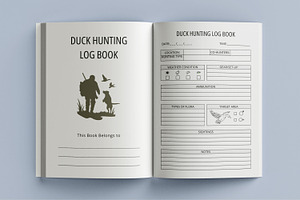 Duck Hunting Log Book