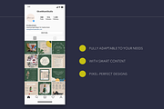 90+ Nutrition Coach Canva Templates, a Social Media Template by Glow Muse Studio (Thumbnail 9 of 9)