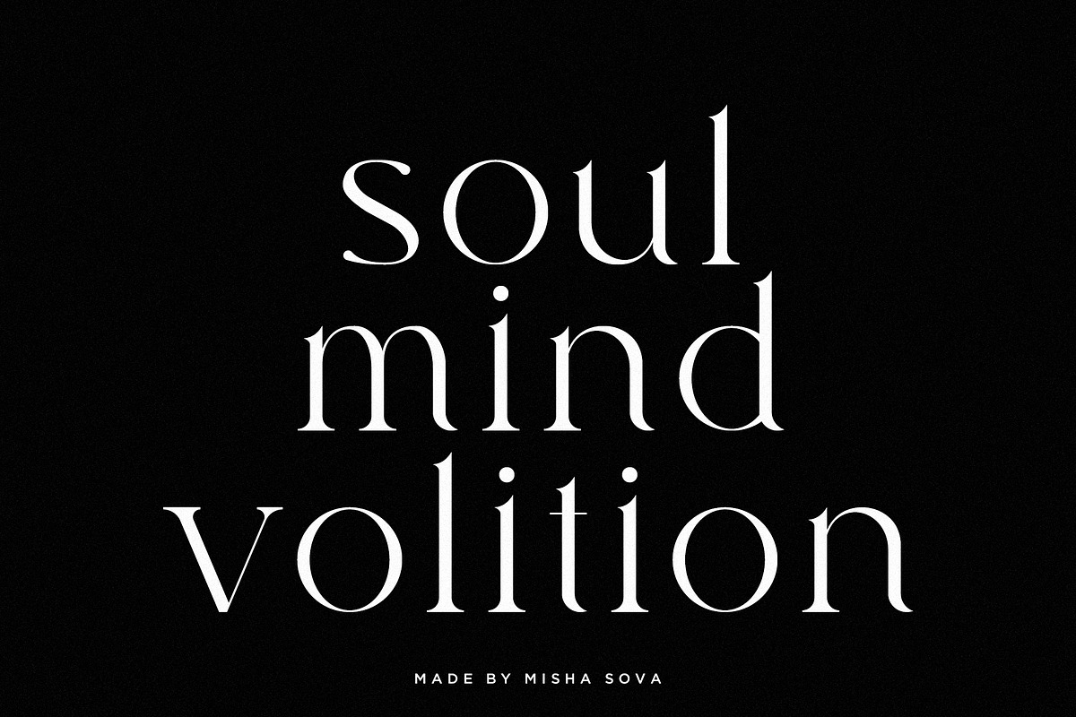 gesture - elegant serif, a Serif Font by Misha Sova (Photo 2 of 9)