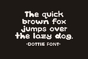 Dottie - A hand-lettered font, a Font by Studio Funshop by Kelli (Thumbnail 8 of 11)