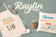 Raylin is a bold handwritten script, a Handwritten Font by cocodesign (Thumbnail 6 of 7)