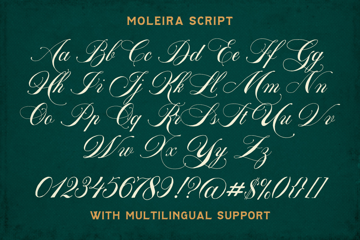 Moleira Font Collection, a Blackletter Font by Letterhend Studio (Photo 6 of 9)