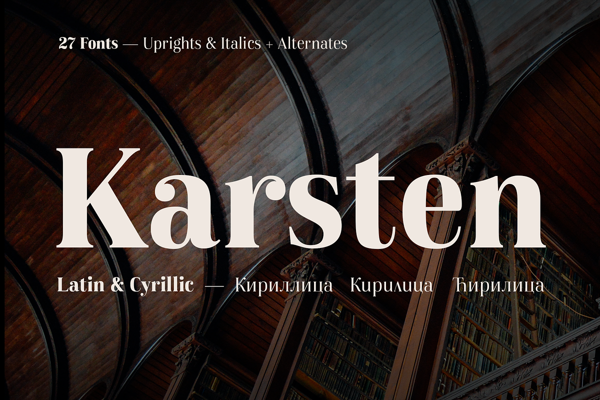 Karsten, a Serif Font by Nasir Udin (Photo 16 of 16)
